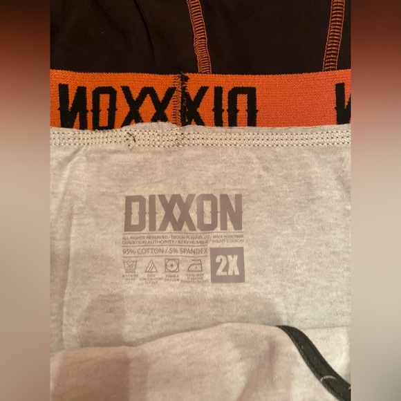 Dixxon 2-Pair Men’s Boxer Briefs Size XXL NEW - Picture 3 of 5
